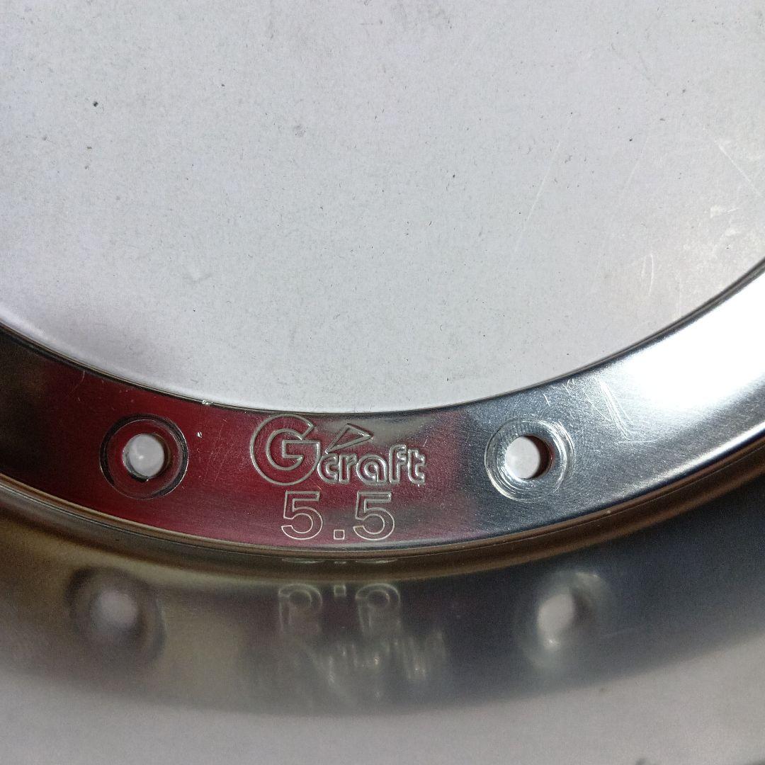 Gクラフト5.5J１０インチアルミホイール