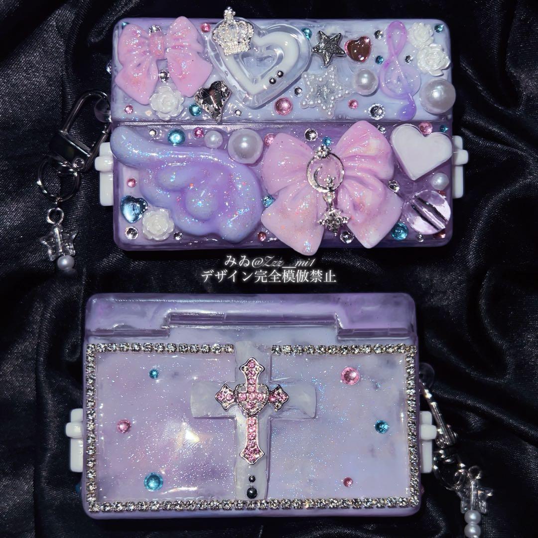 iQOSイルマワン シガレットケース デコ 量産 地雷 天使 ゆめかわ ♡現品♡