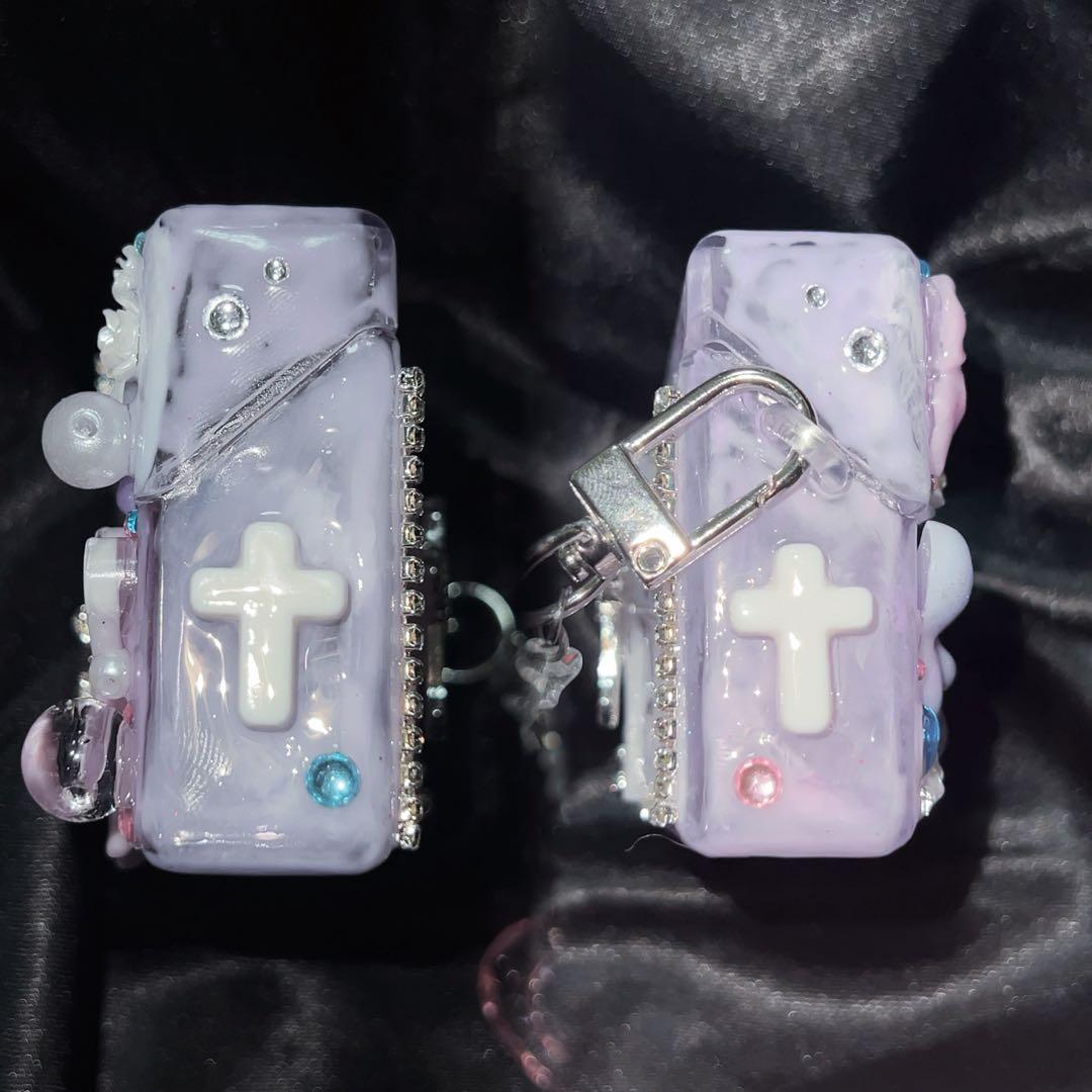 iQOSイルマワン シガレットケース デコ 量産 地雷 天使 ゆめかわ ♡現品♡