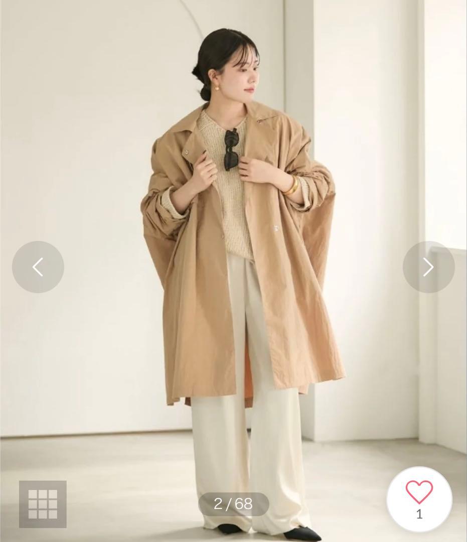 plage テントコート　キャメル