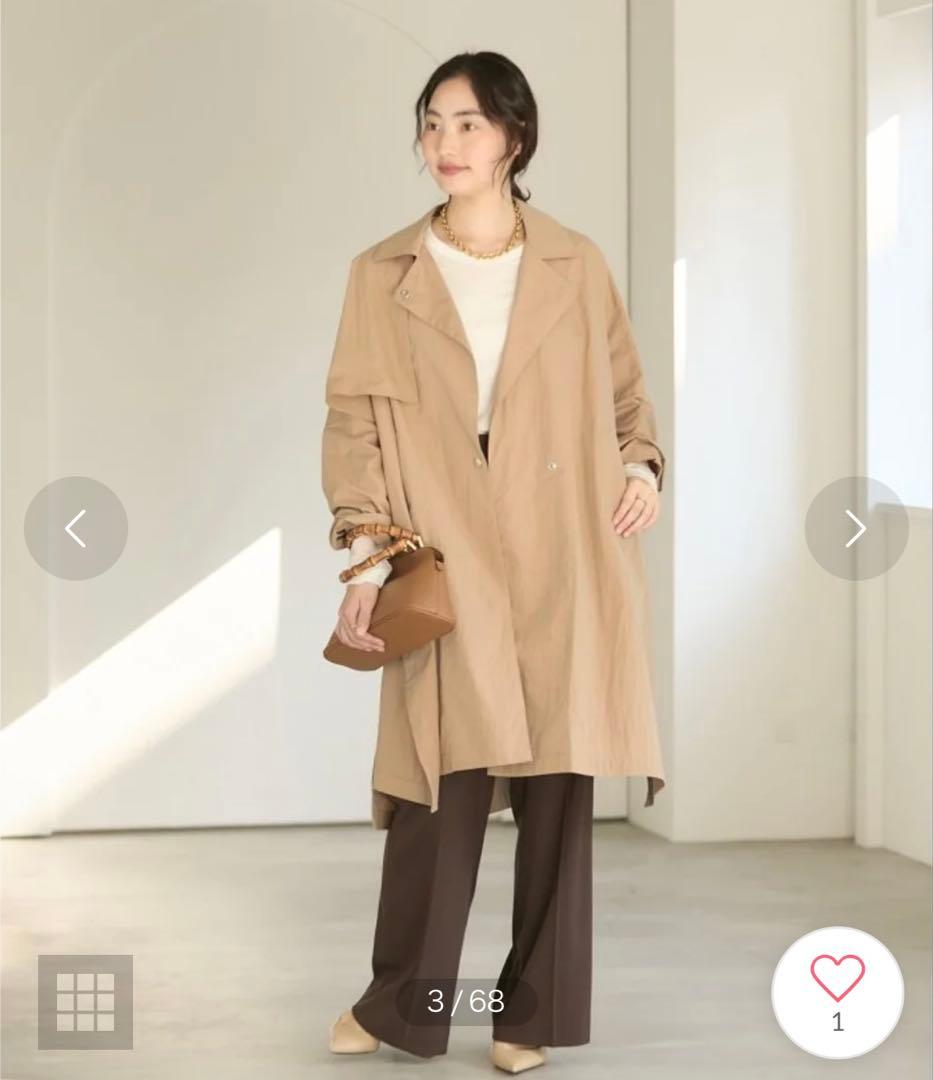 plage テントコート　キャメル