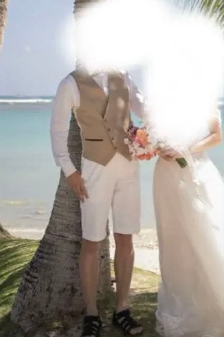 【ニム】ワタベウェディング　ブラウンタキシード　Barbieコラボ　茶色