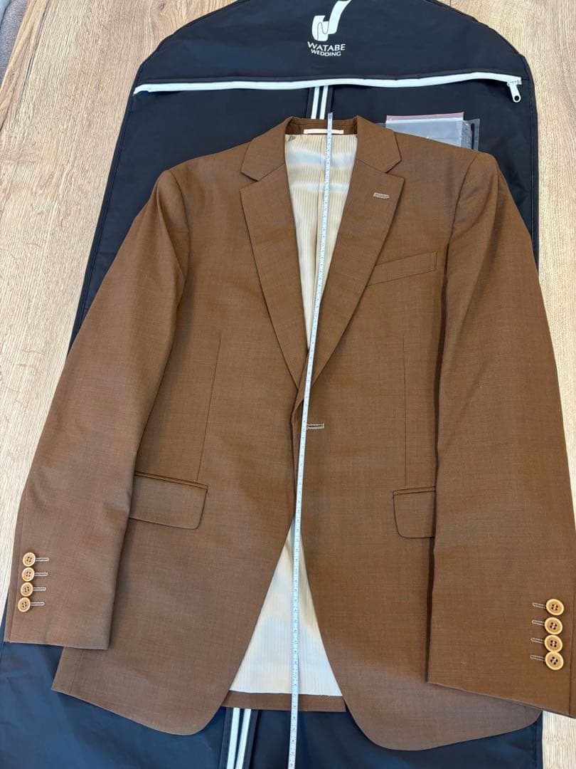 【ニム】ワタベウェディング　ブラウンタキシード　Barbieコラボ　茶色