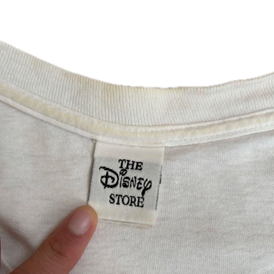 90s disney vintageミッキー ミニー 両面 ロンT