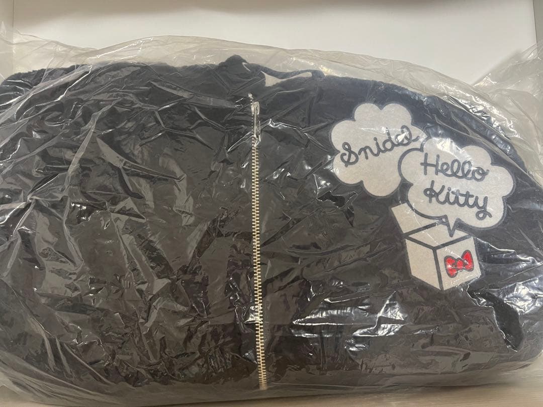 【新品・未使用】SNIDEL × ハローキティ コラボ ボアパーカー　ブラック