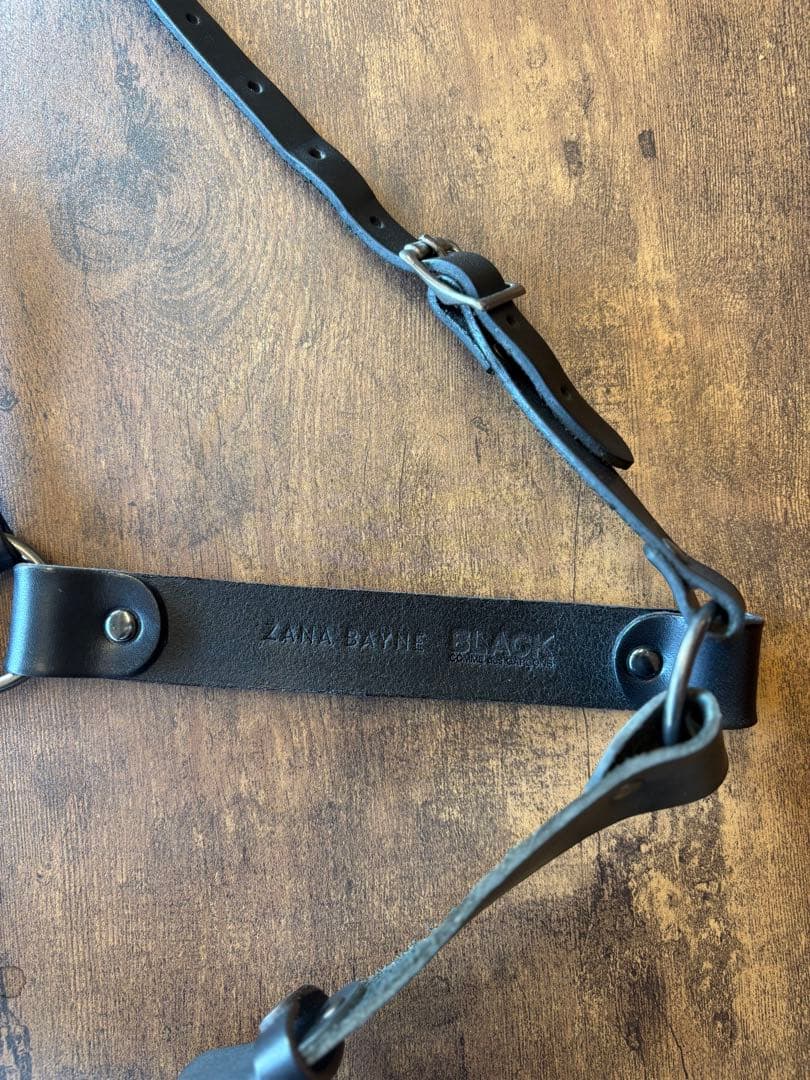 COMME des GARCONS ZANA BAYNE ブラックハーネス