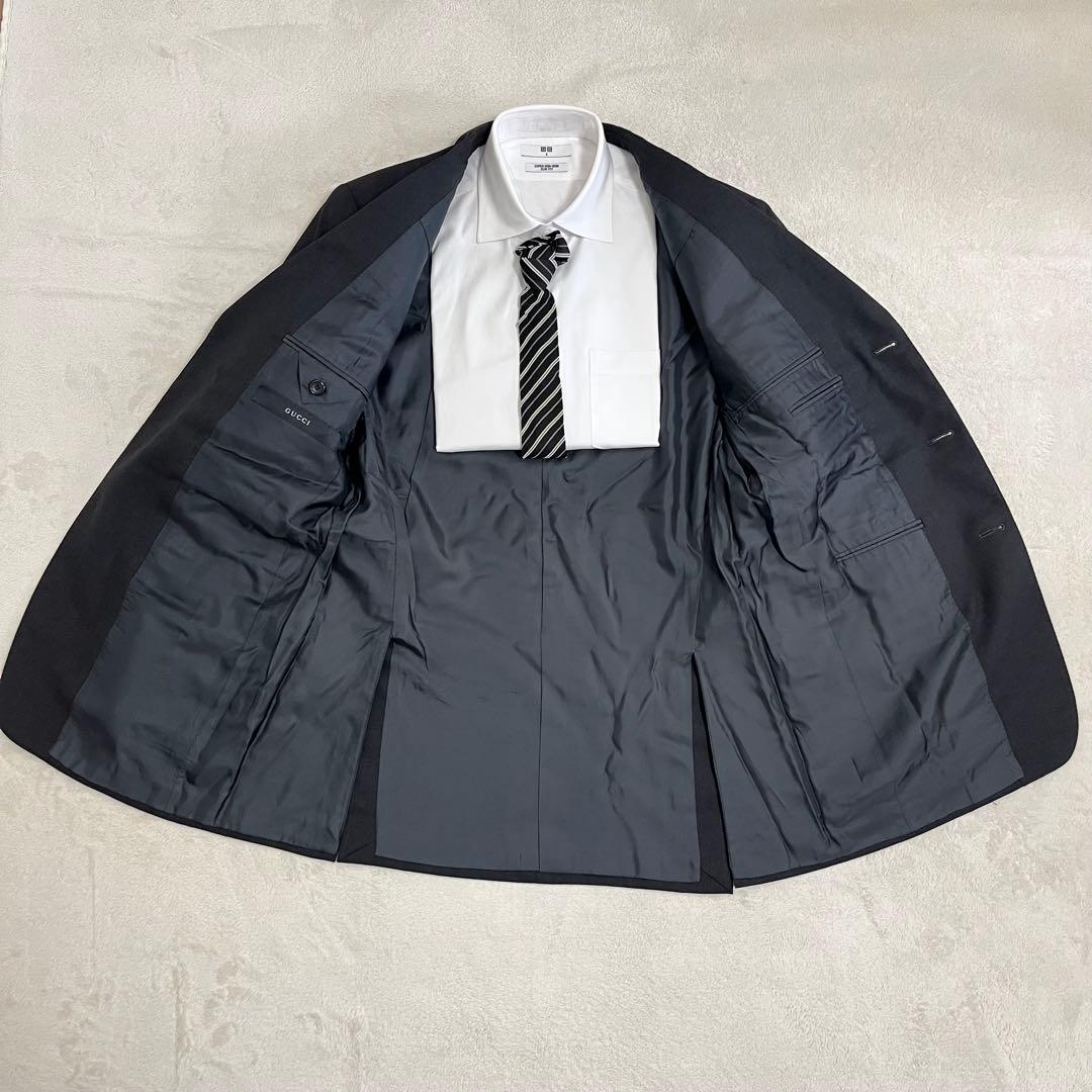 GUCCI グッチ セットアップスーツ ブラック48 3B