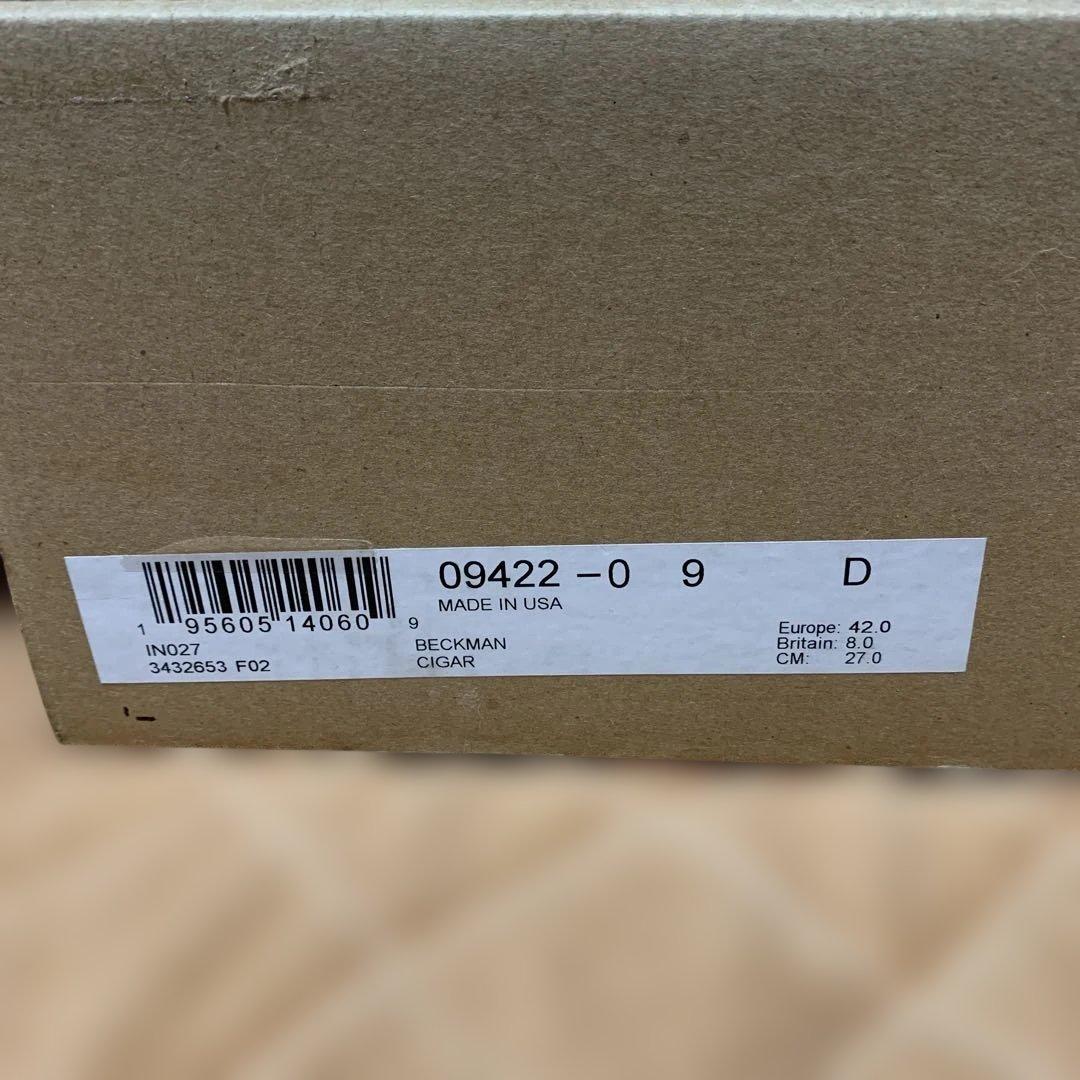 レッドウイング　9422 シガーエクスカリバー　BECKMAN