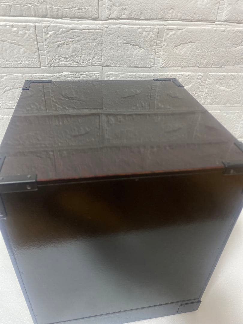 『美品』仙台箪笥 小箪笥 昇り龍 漆塗り 金具 指物 欅 い　岩谷堂箪笥　鍵付き