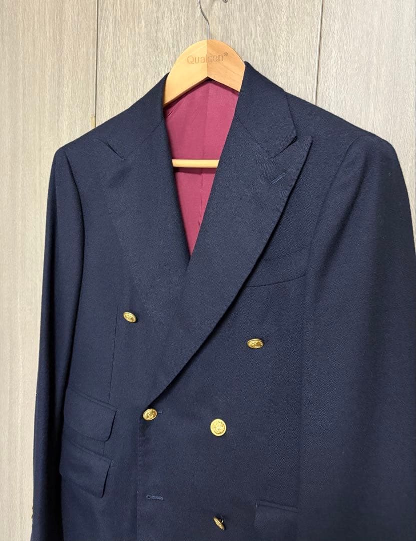 BEAMSF オリジナル ダブルブレストブレザー