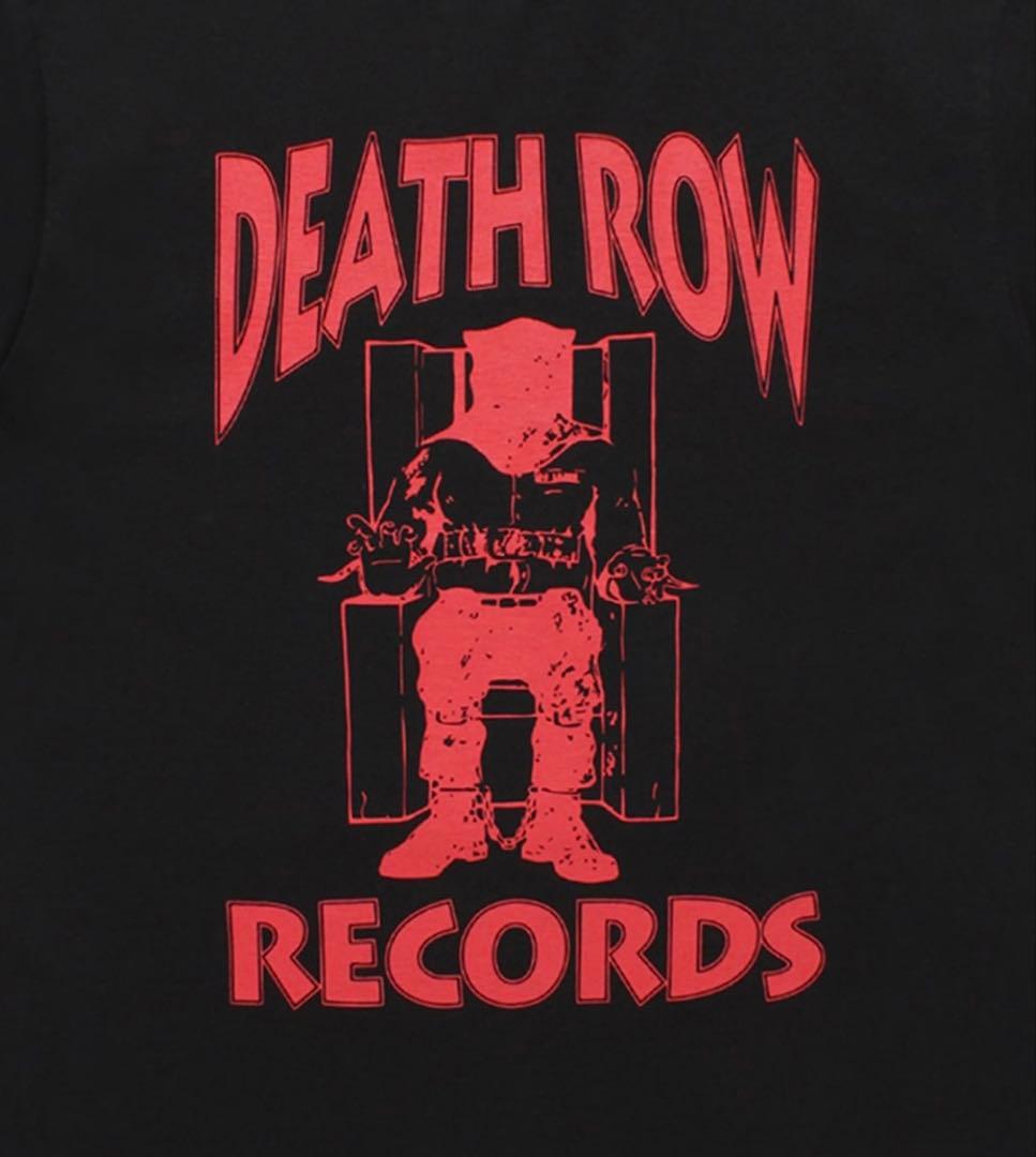ワコマリア　DEATH ROW RECORDS Tシャツ ブラック　M