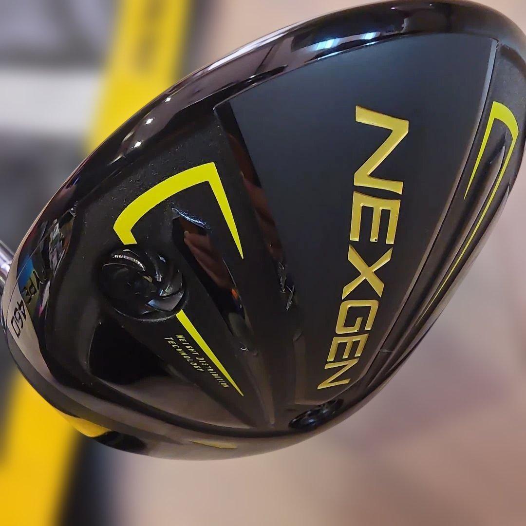 キスなし　　NEXGEN ドライバー ブラック/イエロー