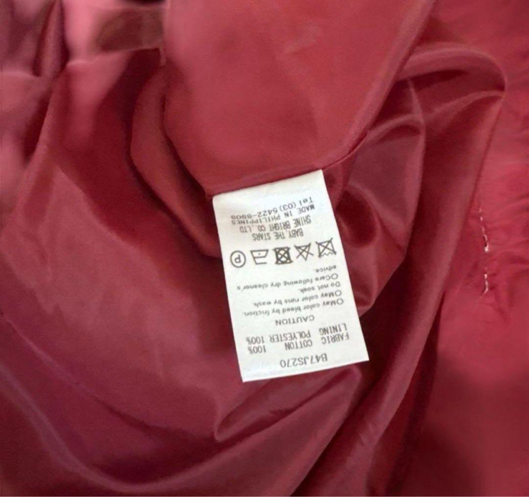 ベビードールジャンパースカート＆カチューシャ　エンジ　セット