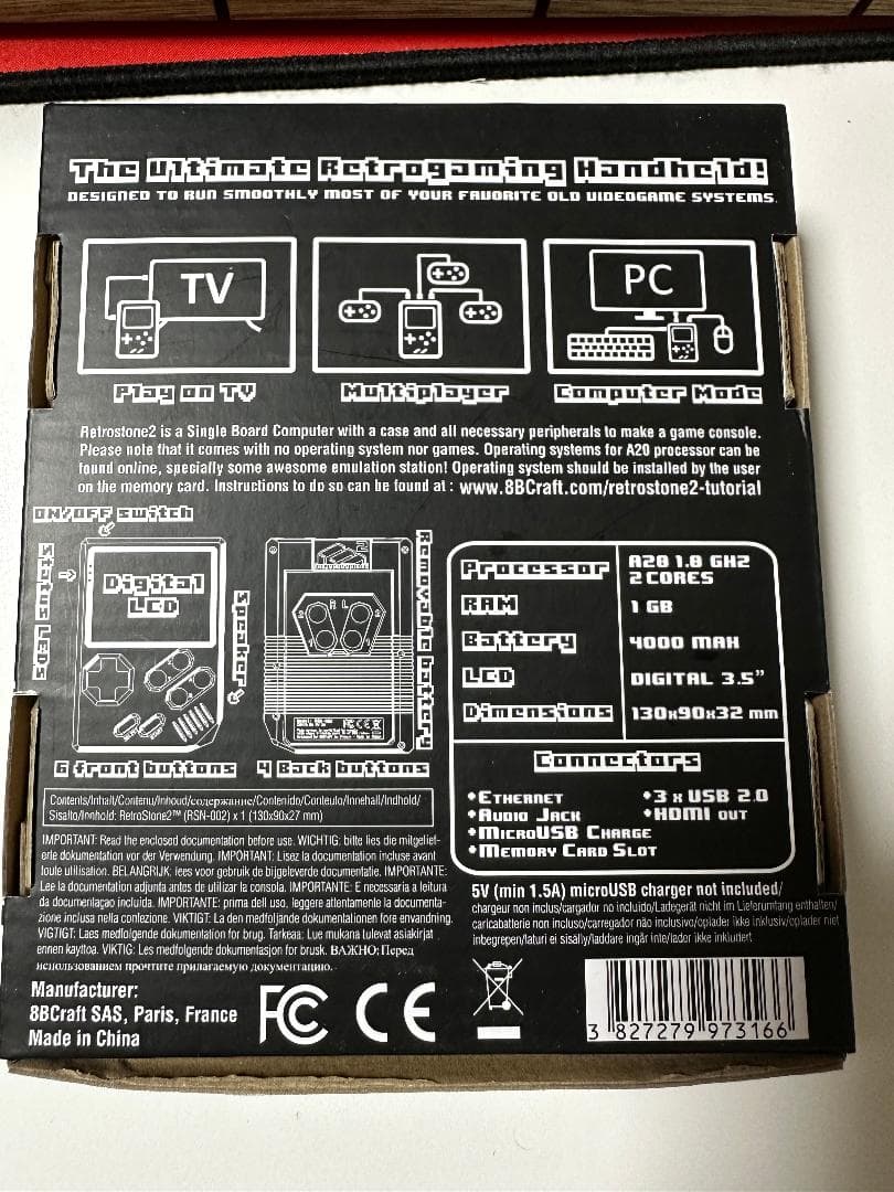 Nintendo Switch 8B Craft RETROSTONE2