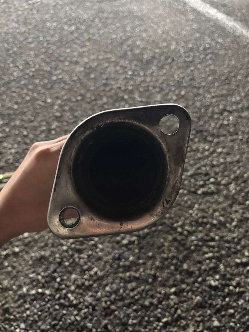 200クラウンリアストレートマフラー