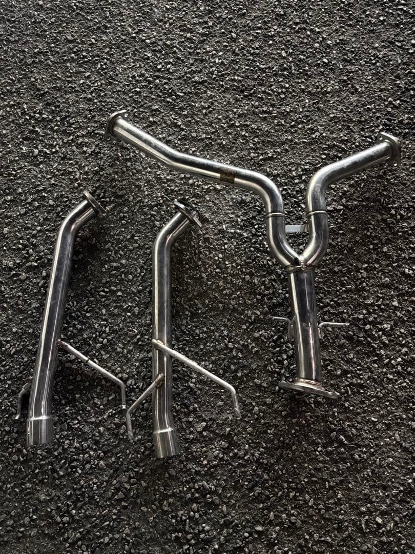 200クラウンリアストレートマフラー