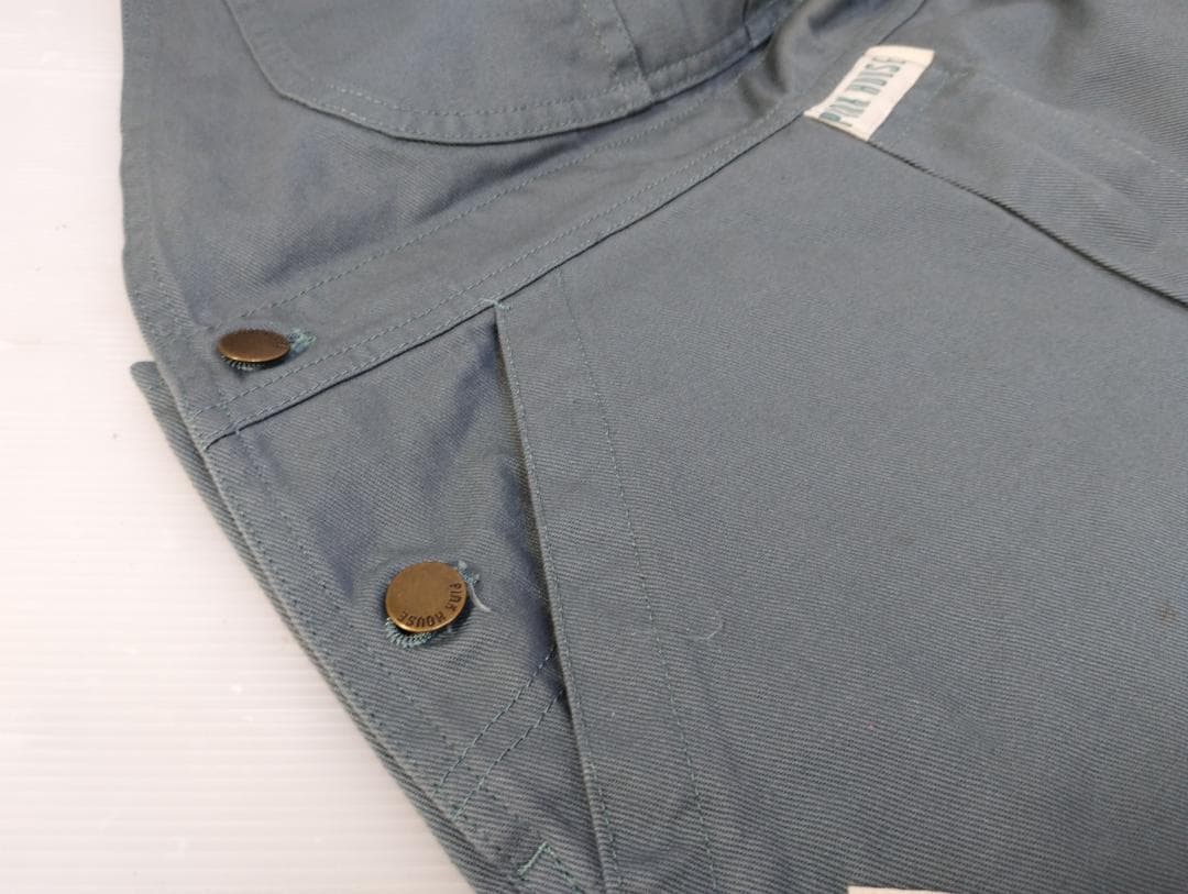 未使用　ピンクハウス くま ベアー　プリント ワッペン オーバーオール　訳あり