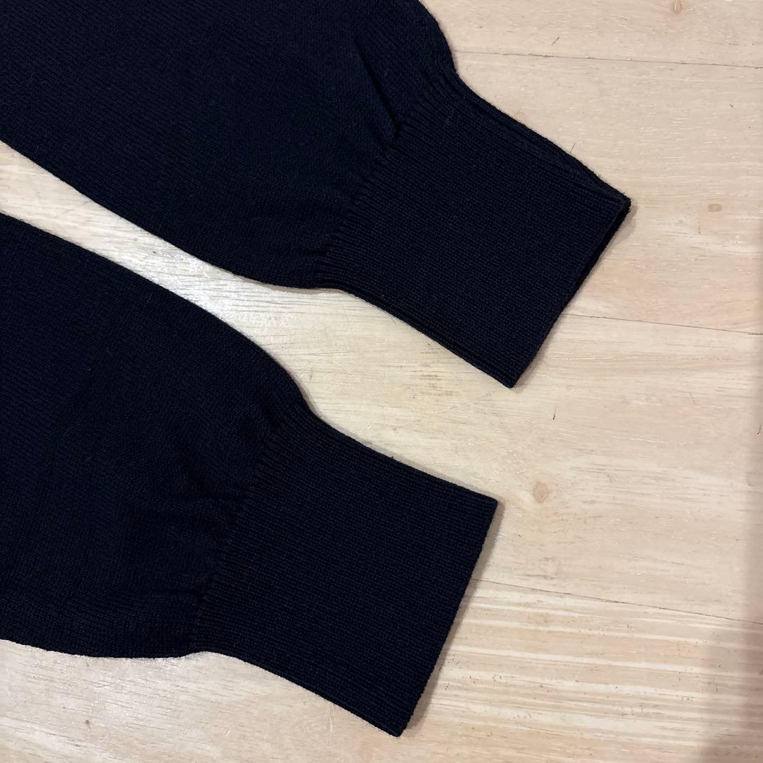 パーリーゲイツ☆新品 配色ボーダーコットンクルーネックニット