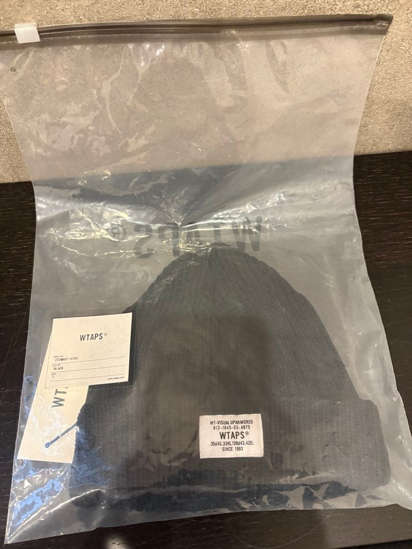WTAPS BEANIE ブラック ダブルタップス　ビーニー