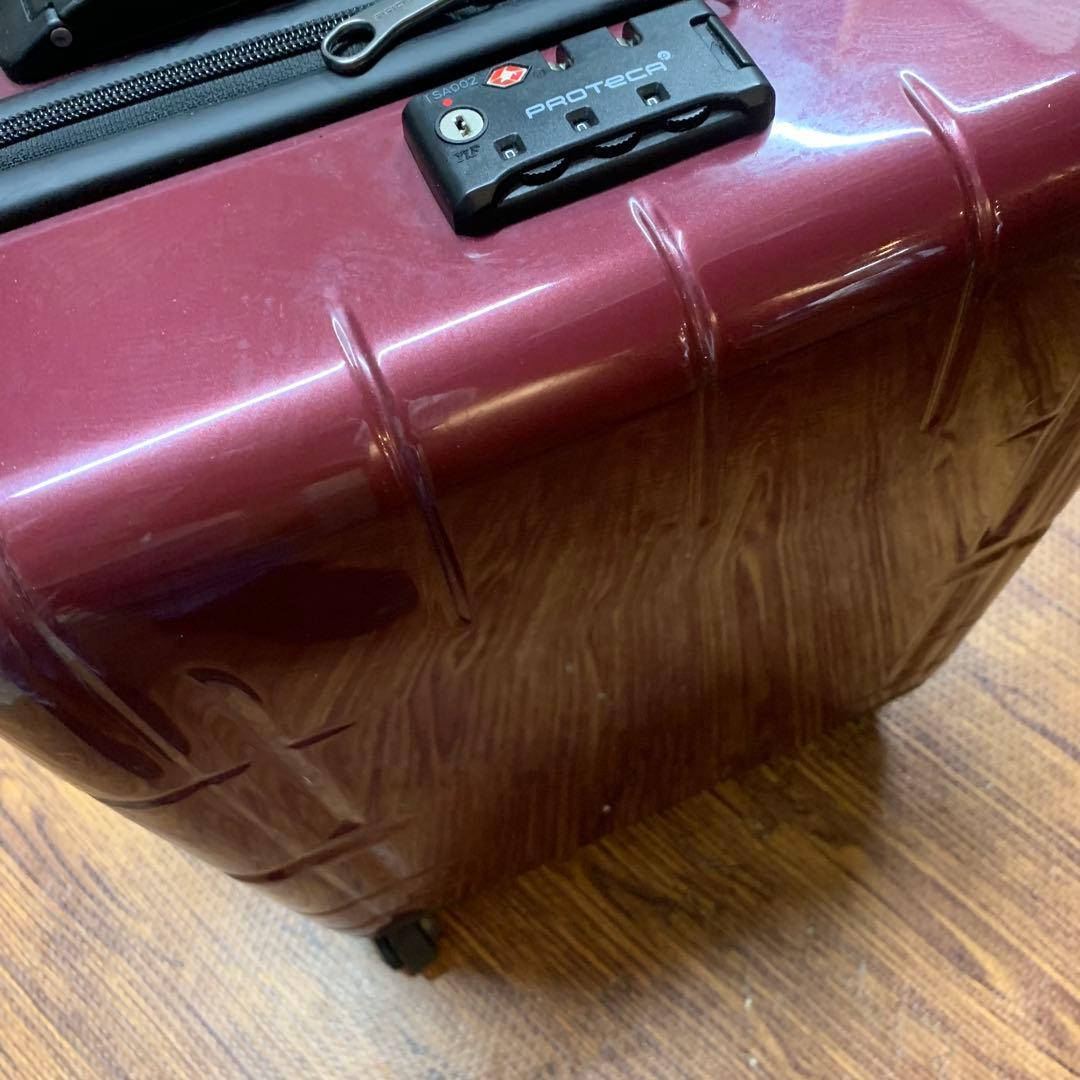 プロテカ　キャリーケース　ディープレッド