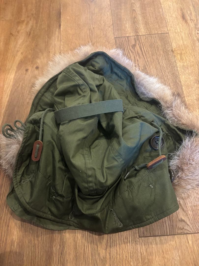 米軍　m-65 フィッシュテールパーカー　フード