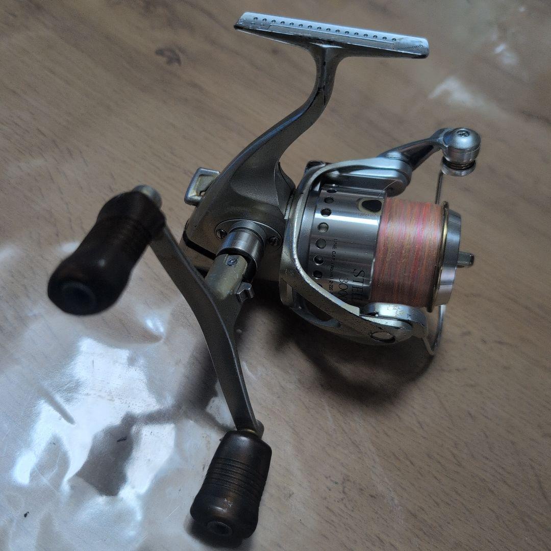 SHIMANO 98ステラ STELLA3000 ダブルハンドル 動作良好！