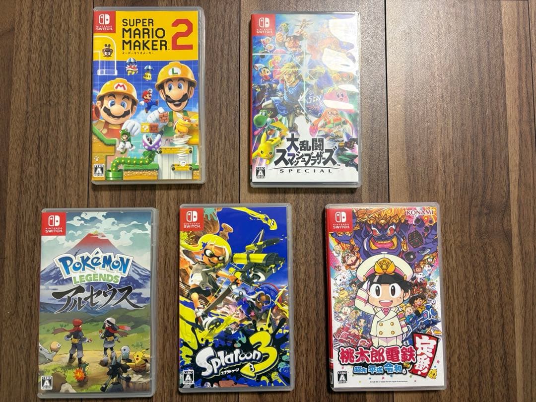 SWITCHソフト5本セット