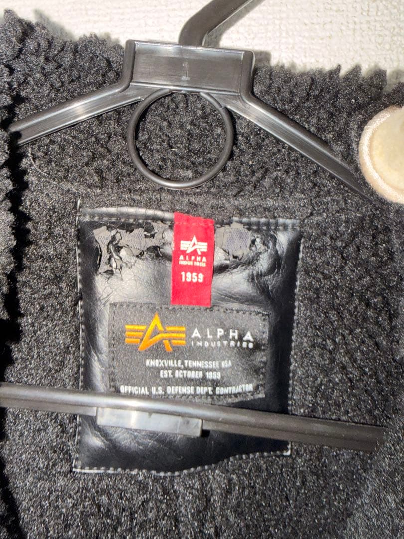 ブラックレザーMA-1ジャケットJSB