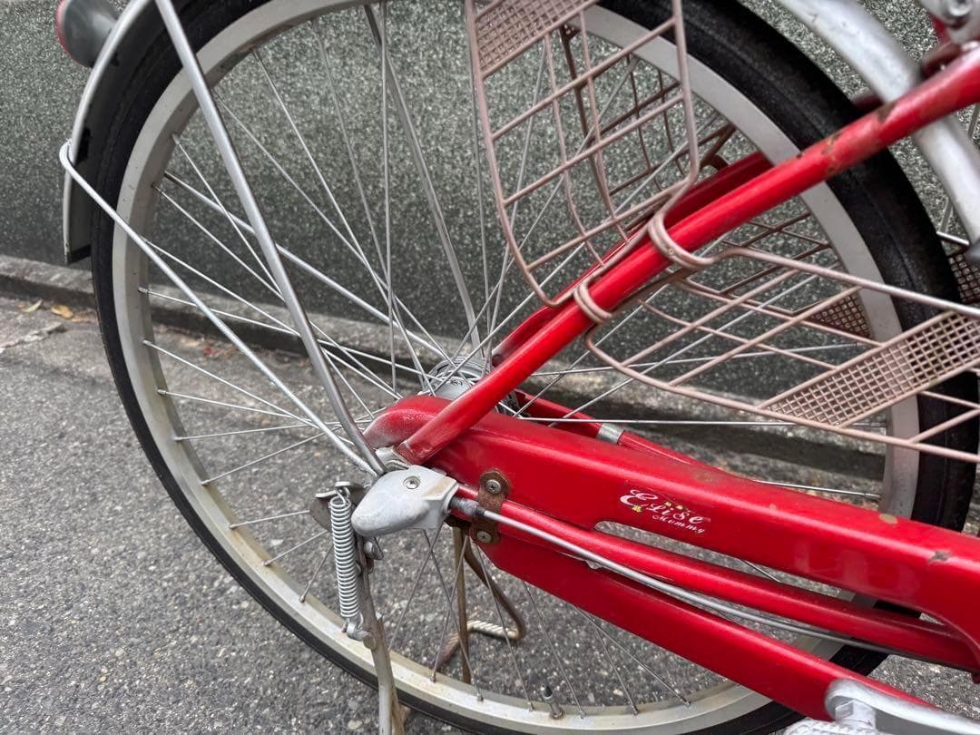 242）全車両格安販売‼️ 26インチ　オートライト　ママチャリ　シティサイクル