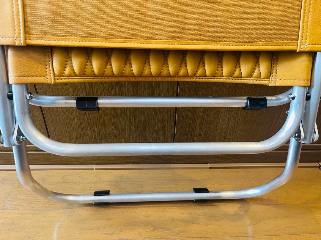 BALLISTICS BD LOWER CHAIR キャメル×シルバーフレーム