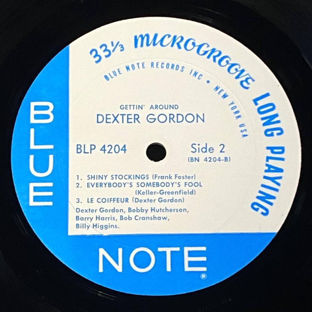 ★上質美品【USオリジ／MONO／VG刻印／シュリンク残存】デクスター・ゴードン