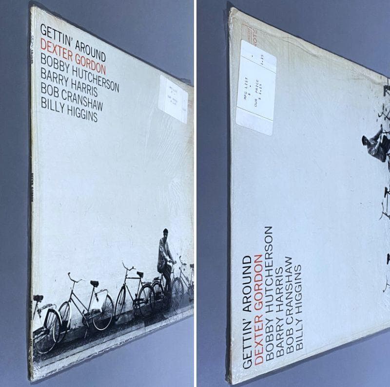 ★上質美品【USオリジ／MONO／VG刻印／シュリンク残存】デクスター・ゴードン