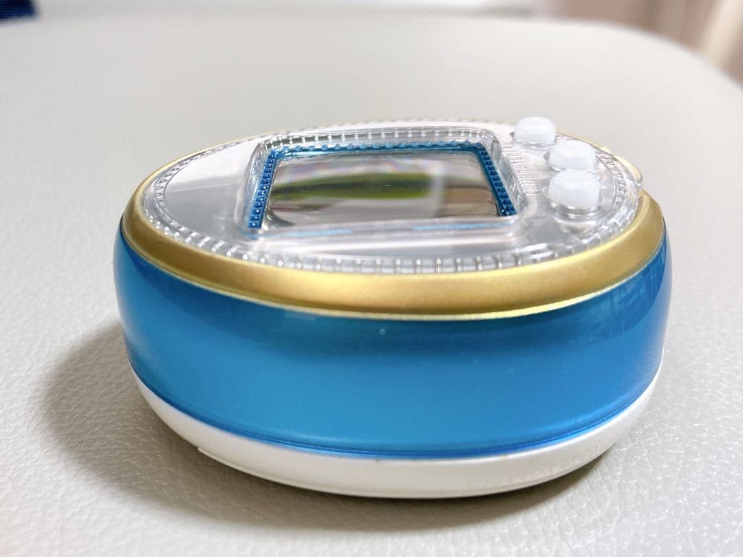 バンダイ BANDAI たまごっち4U ブルー　新品電池付き