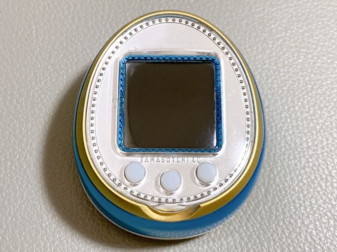 バンダイ BANDAI たまごっち4U ブルー　新品電池付き