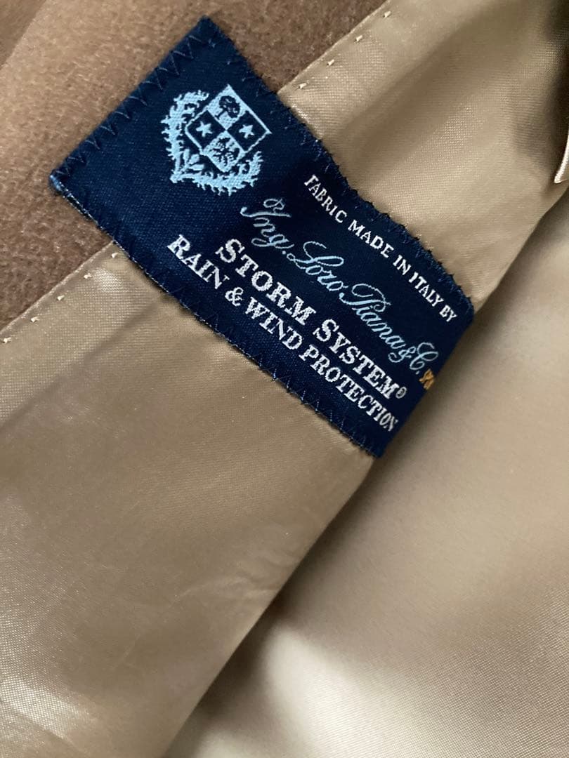 【美品】チェスターコート 46 キャメル トゥモローランド