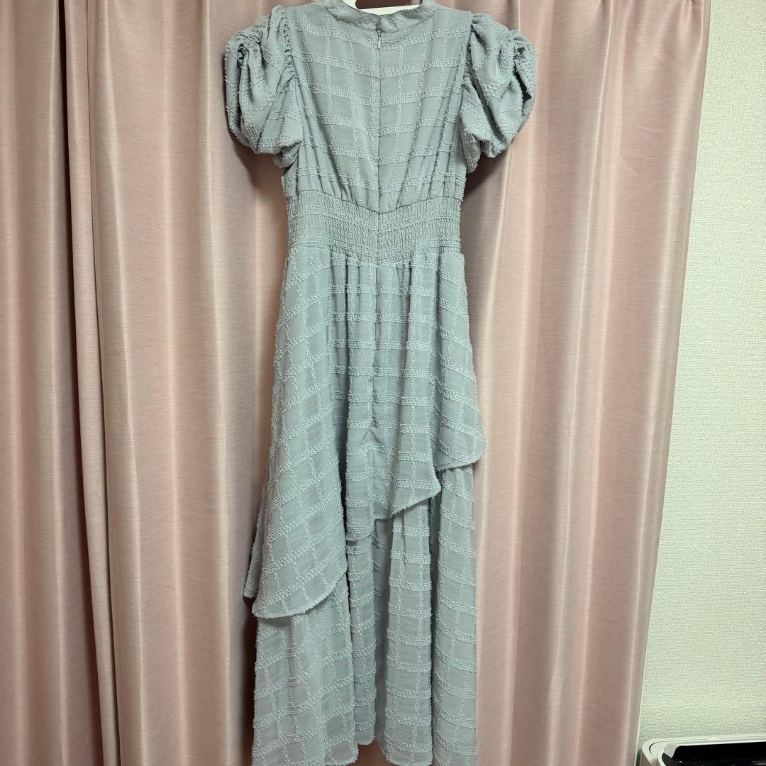 ❤*︎様 Rosé Muse Jacquard check dressグレー