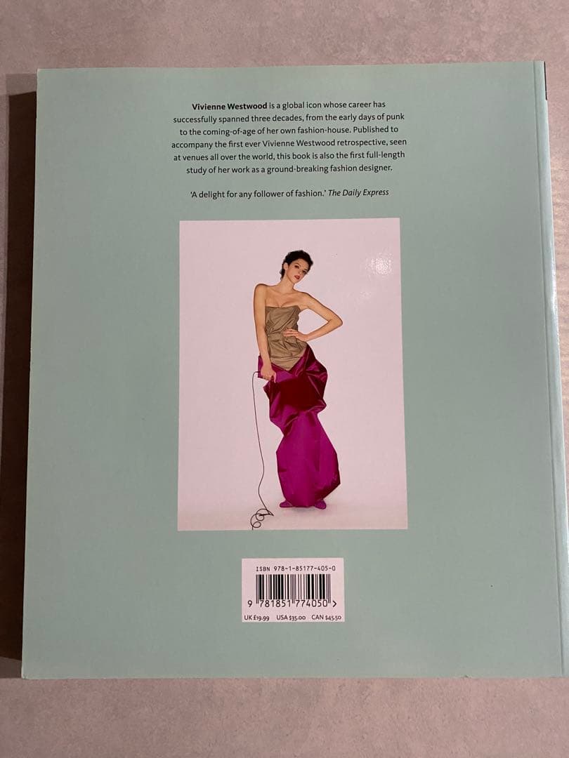 ヴィヴィアンウエストウッドVivienne Westwood関連書籍3冊