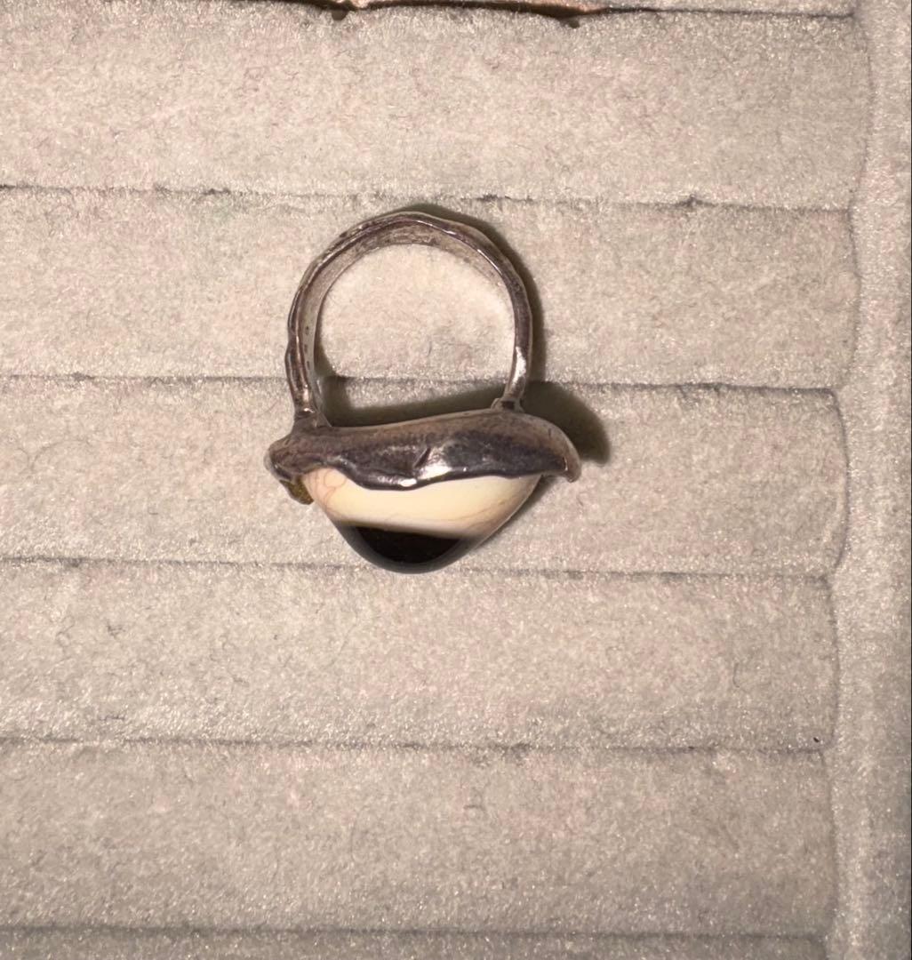 ロ*ー様 目玉リング/希少/個性的指輪/めだま/義眼