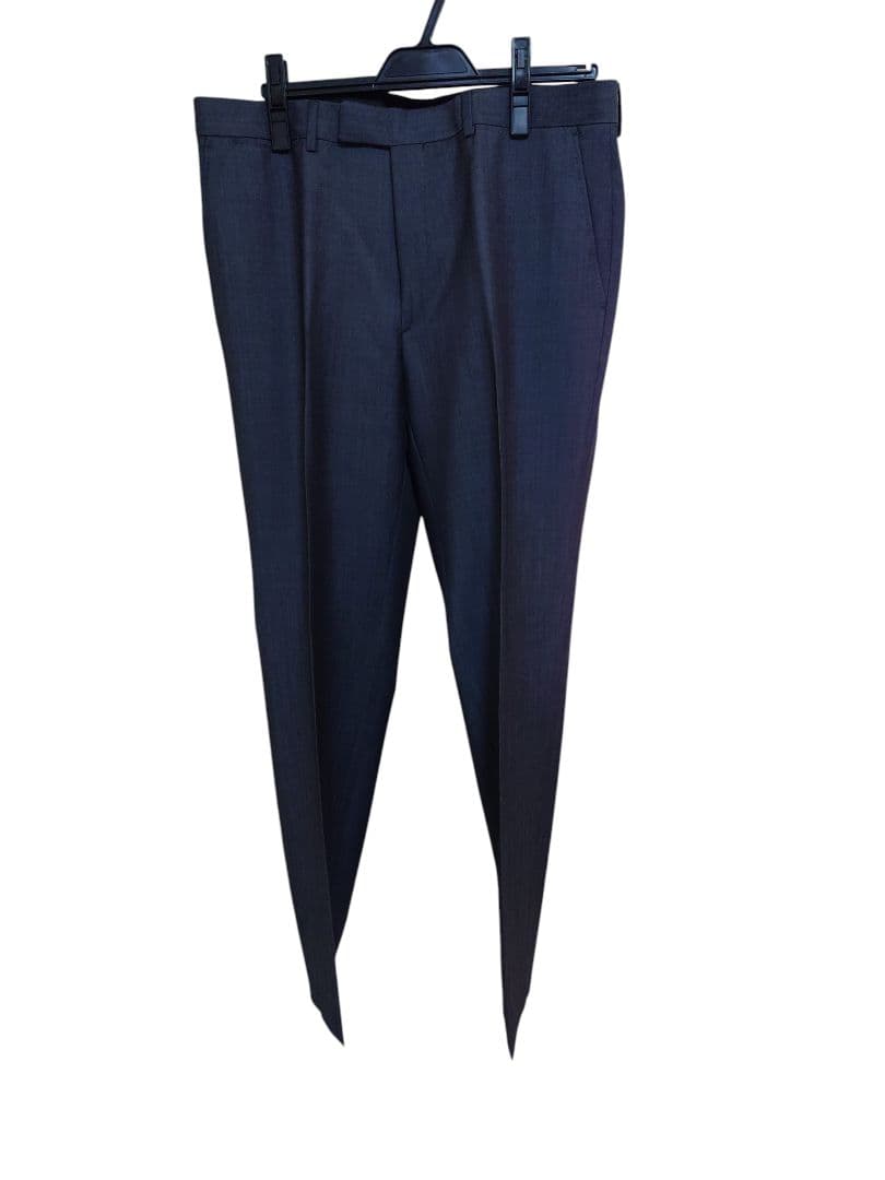 新品 LOUIS VUITTON 52 スーツ上下 ダークグレーシングル