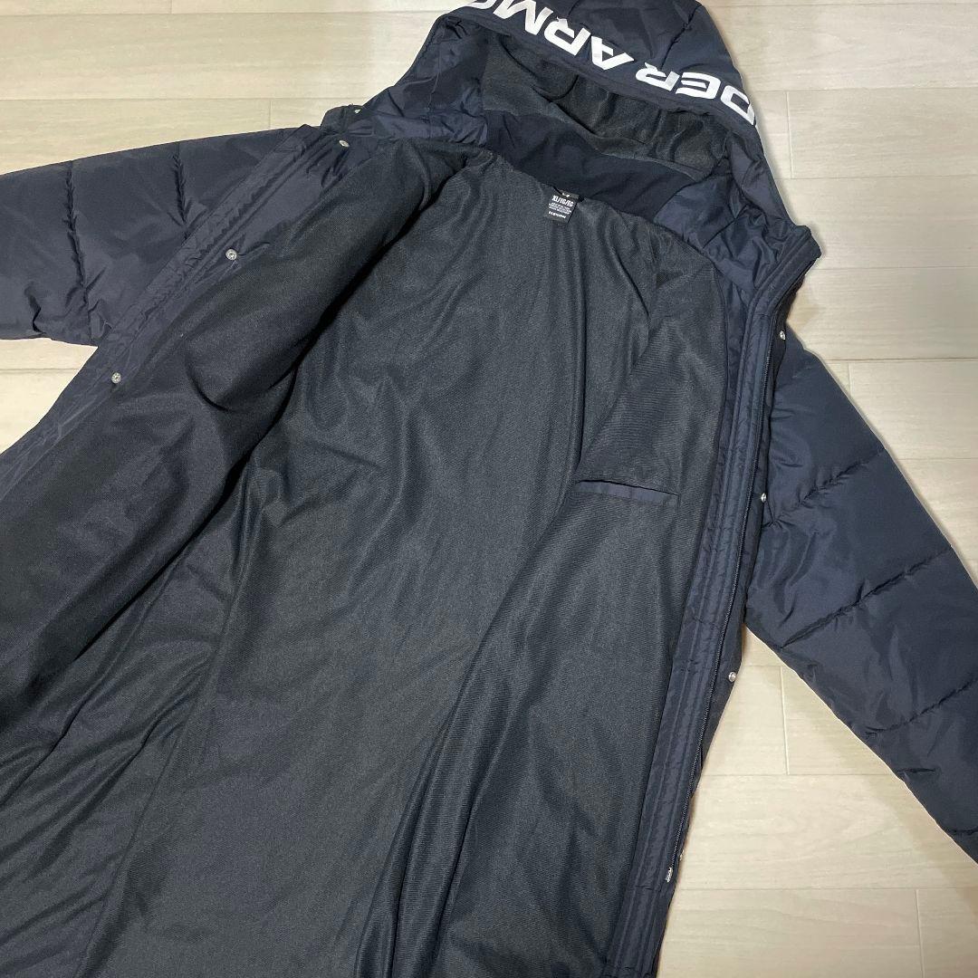 アンダーアーマー ベンチコート XL メンズ ブラック ロング