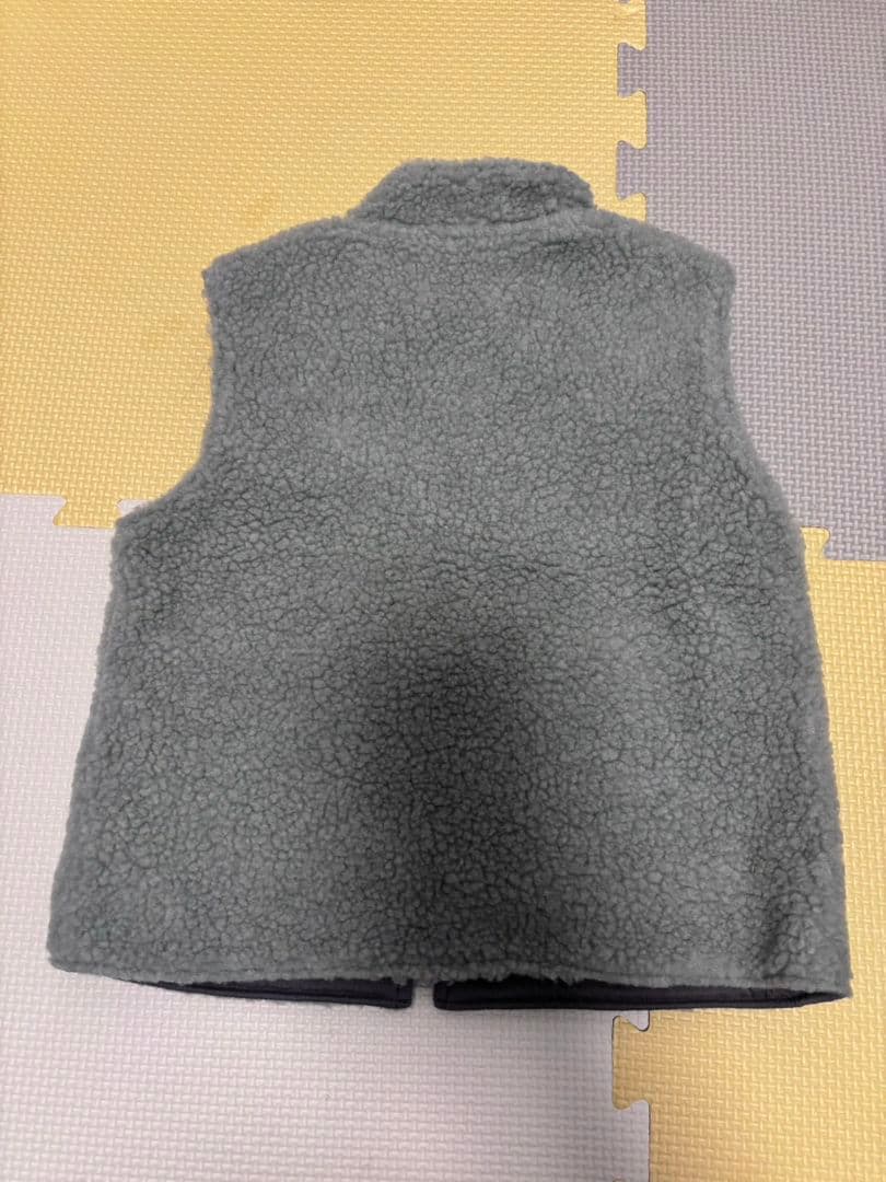 familiar ストライプ 長袖Tシャツ & 長ズボン & リバーシブルベスト