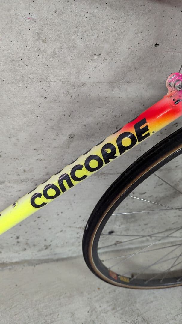 レア Concorde Astore TT ファニーバイク フレームセット