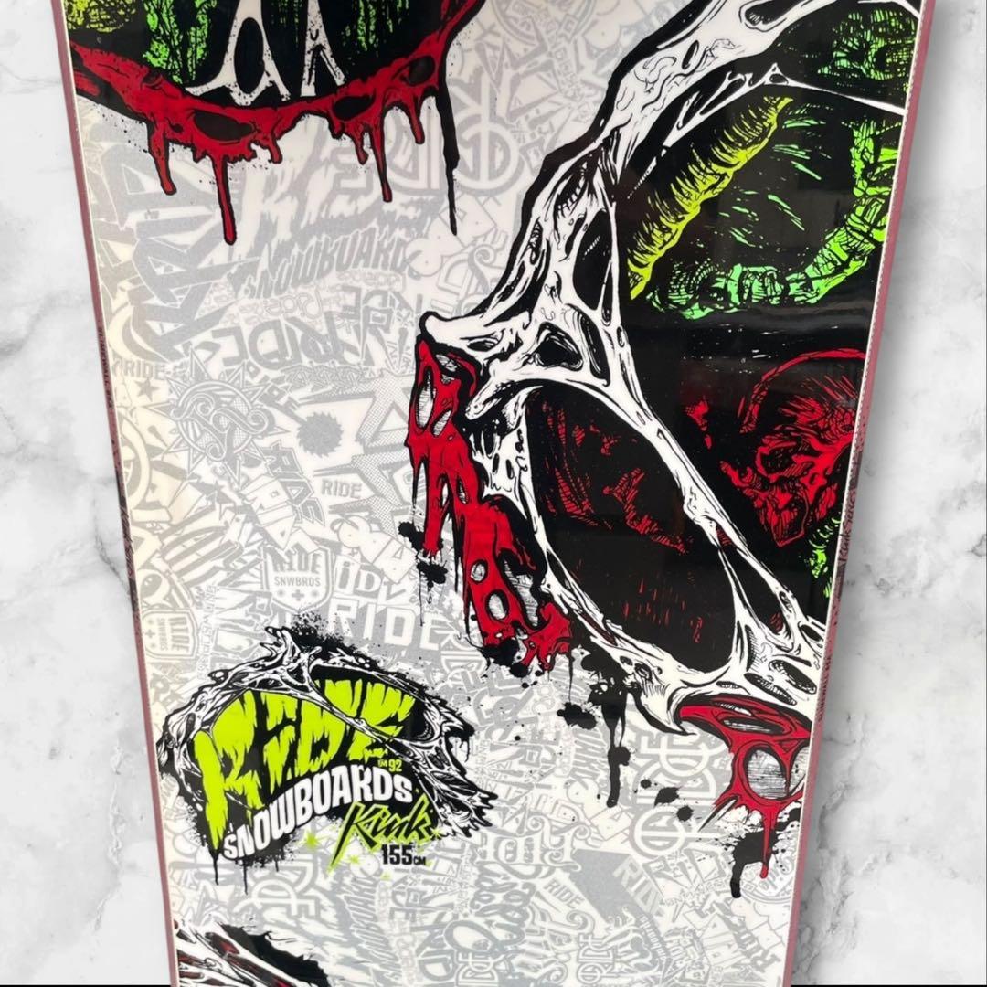 RIDE スノーボード 155cm FLUX TITAN バイン付