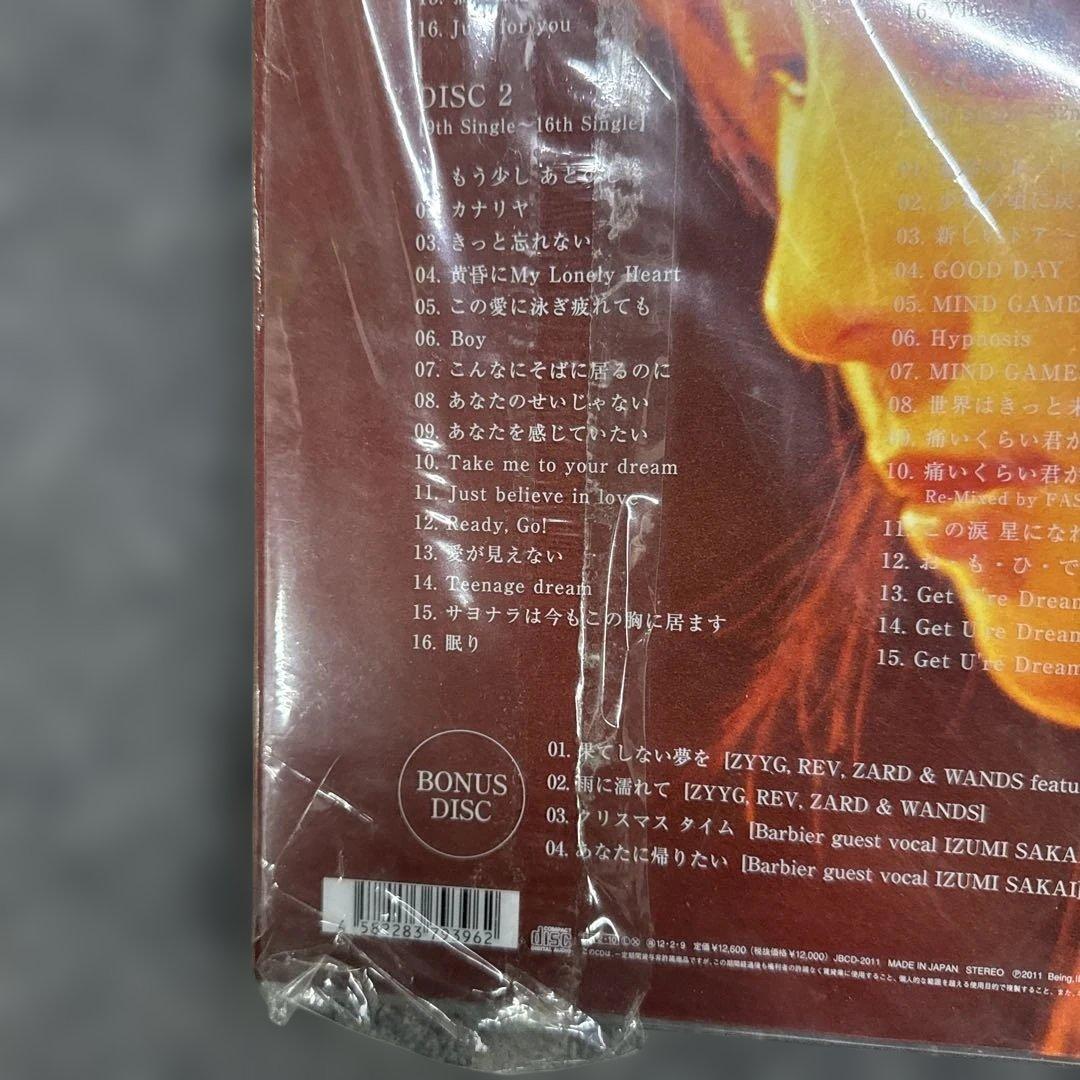 動作未確認ZARD SINGLE COLLECTIONS～20th