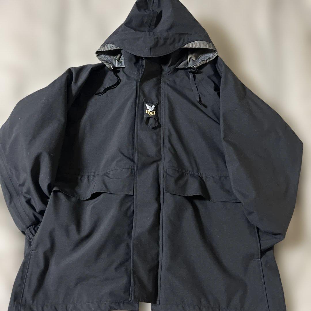 米軍　実物　放出品　米海軍　US.NAVY ゴアテックスジャケット　M-S