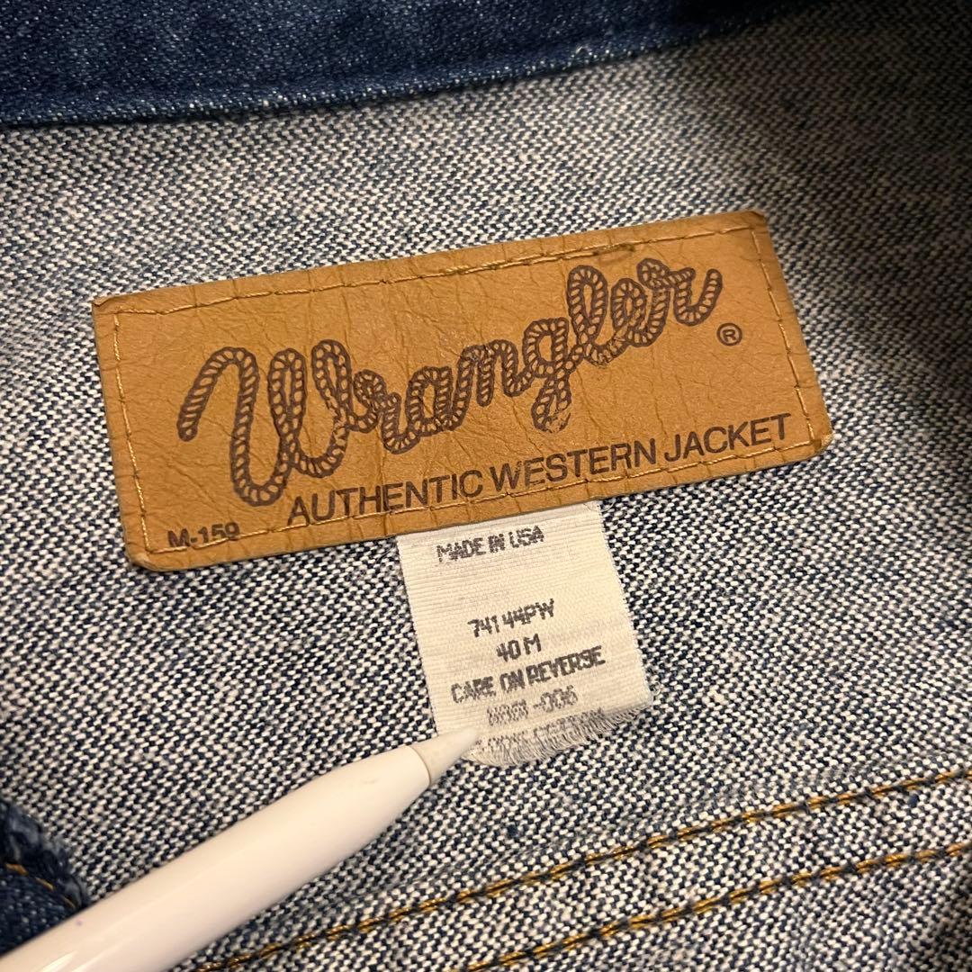 ジャケット・アウター Wrangler 90s M-159 Denim Jacket