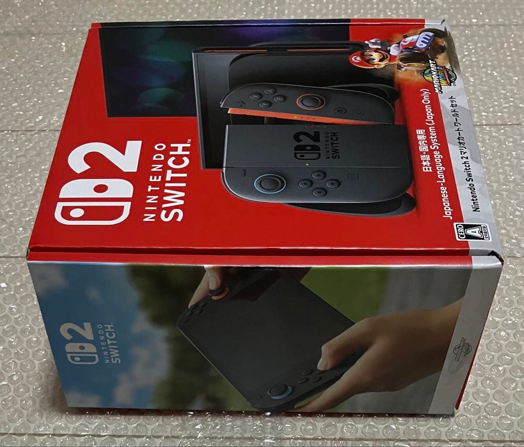 レシート付 未開封品 ニンテンドースイッチ2 本体 マリオカートワールドセット