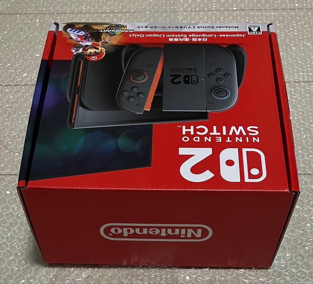 レシート付 未開封品 ニンテンドースイッチ2 本体 マリオカートワールドセット