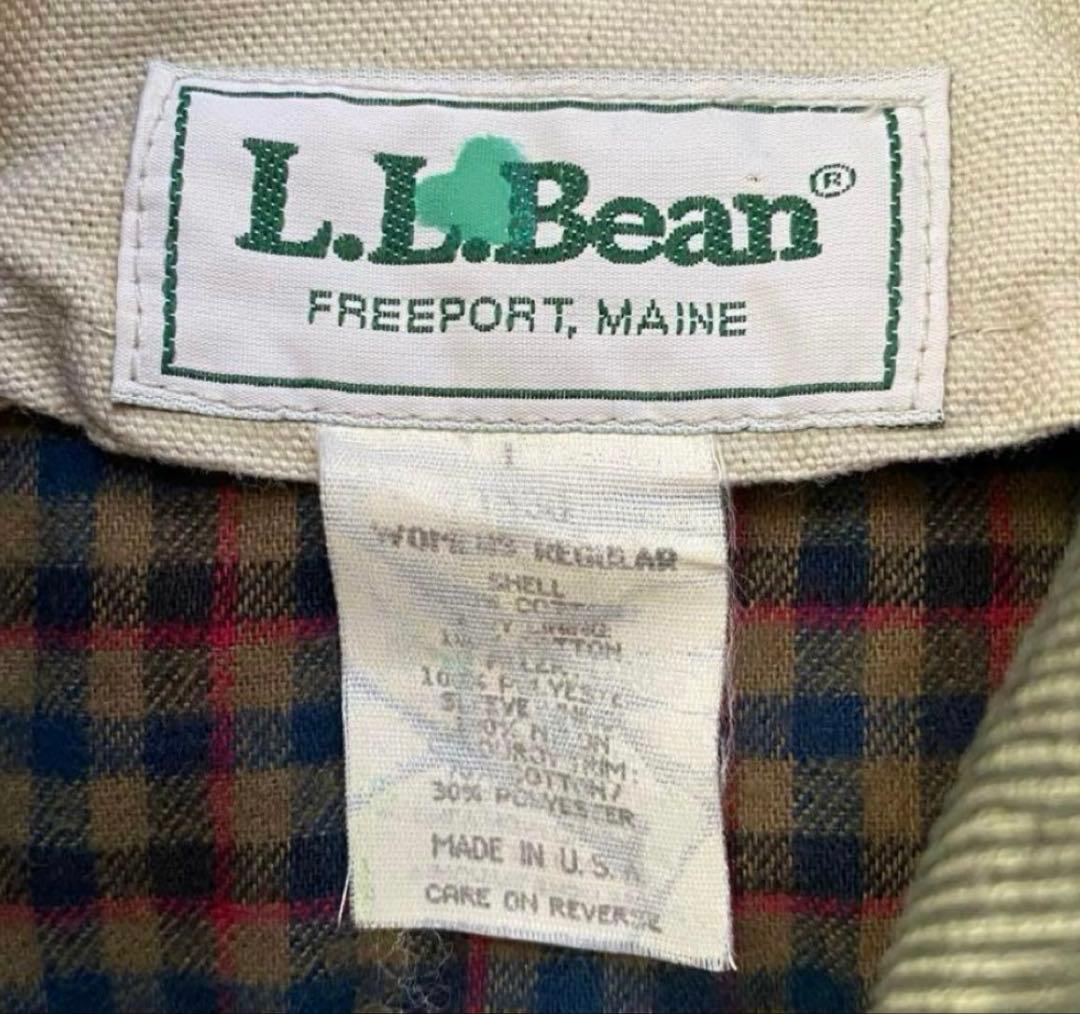 80sエルエルビーン フィールドコートハンティングジャケットUSA製 L