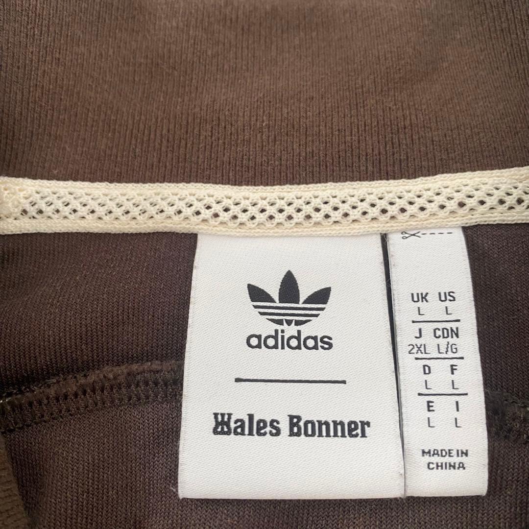adidas Wales Bonner ブラウン ポロシャツ L